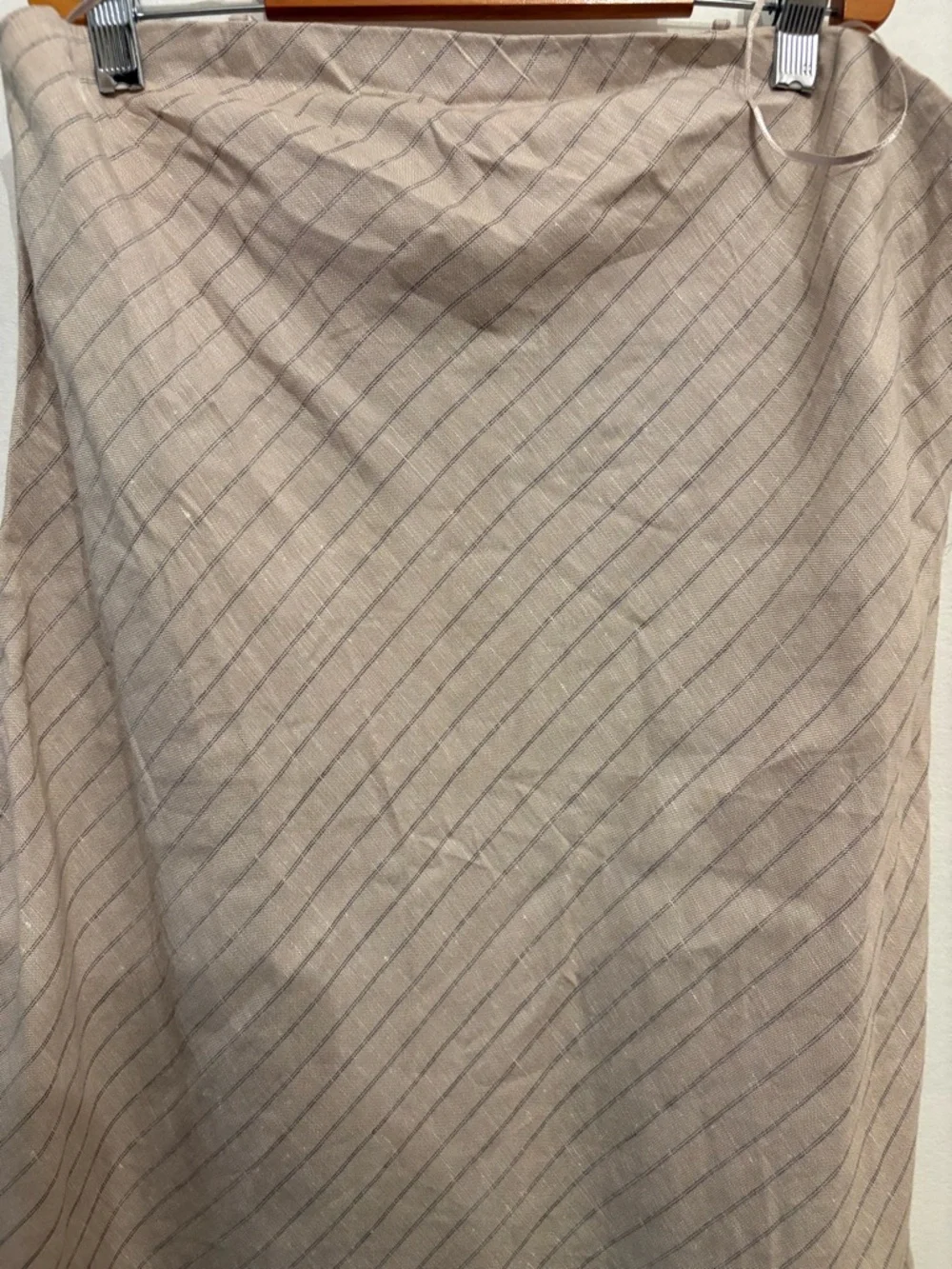 Banana Republic Strapless Cream Midi Dress - Picture 3 of 5